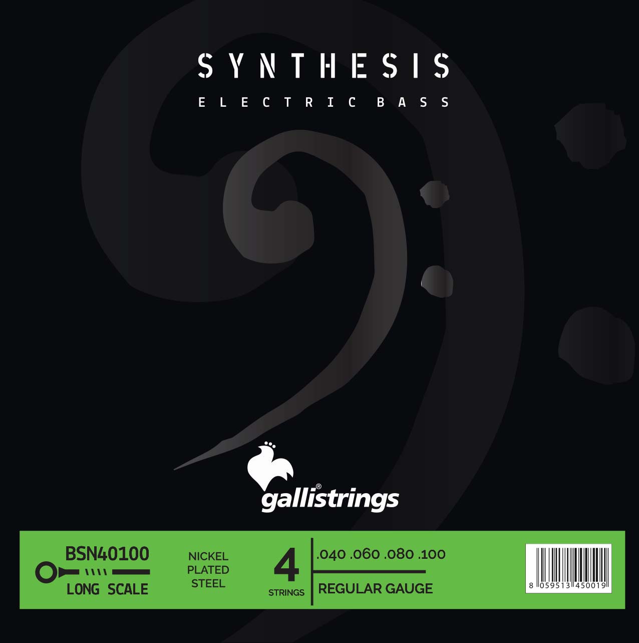 Galli BSN45100 XT Synthesis Bass String Set Medium Custom Gauge | 45-100