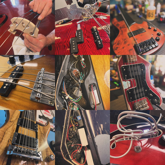Dayspa - Setup/Service/Restring 4-String Bass | Rosewood/Ebony Fingerboard