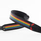 Right On Straps | Prisma Rainbow Guitar Strap - VEGAN LEATHER