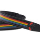 Right On Straps | Prisma Rainbow Guitar Strap - VEGAN LEATHER