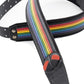 Right On Straps | Prisma Rainbow Guitar Strap - VEGAN LEATHER