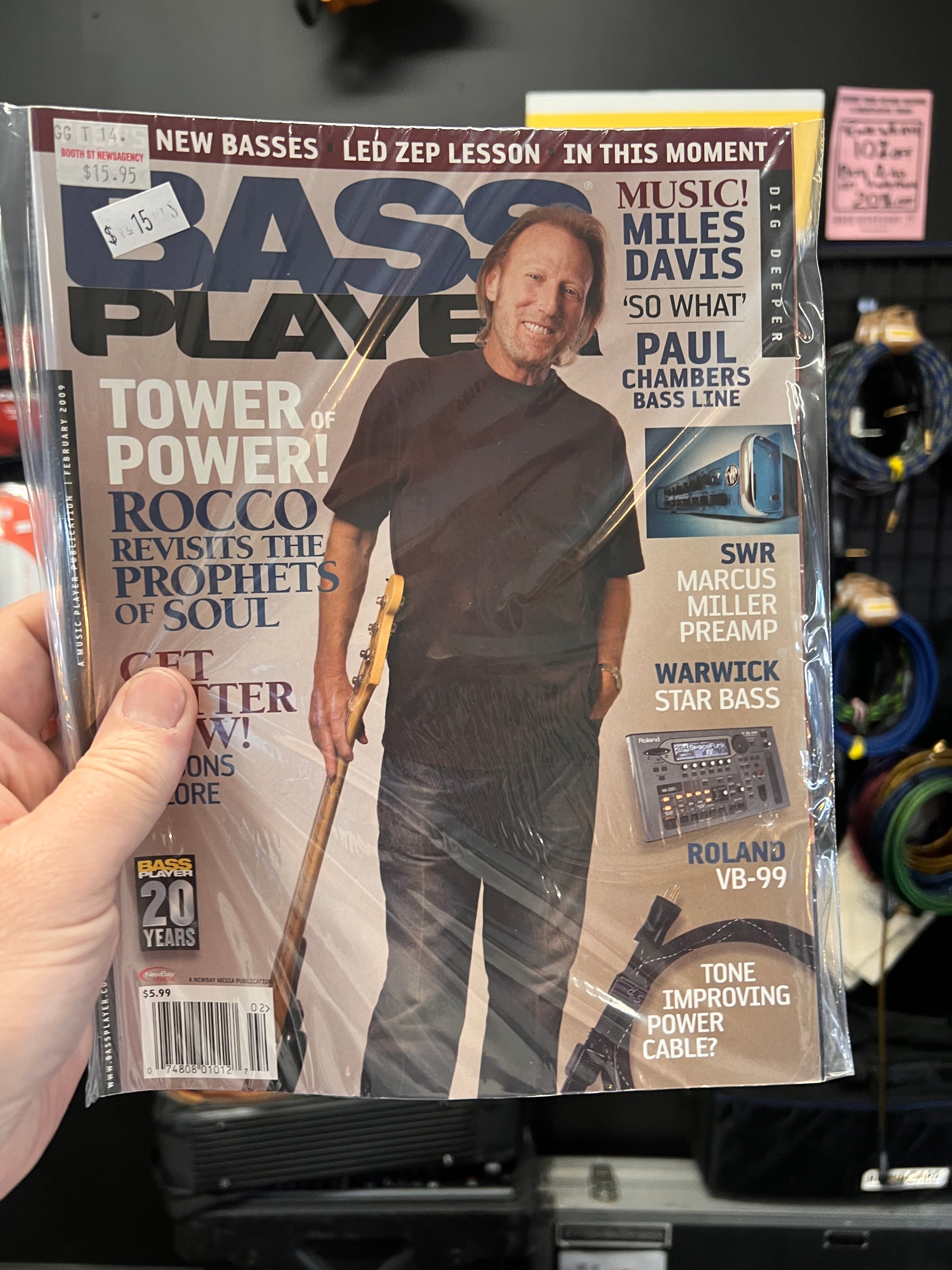 Bass Player Magazine February 2009