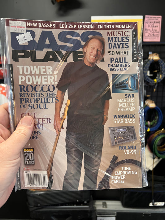 Bass Player Magazine February 2009