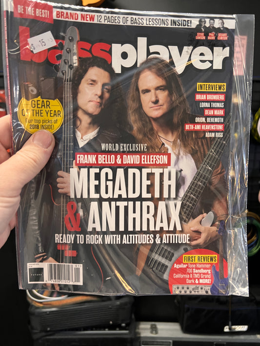 Bass Player Magazine January 2019