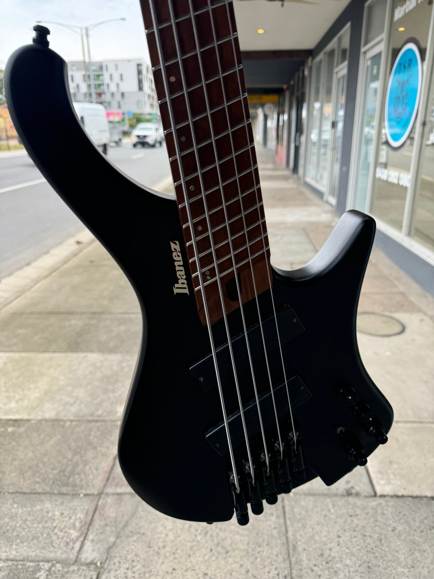 Ibanez EHB1005MS 5-String Multiscale Bass Guitar | Black