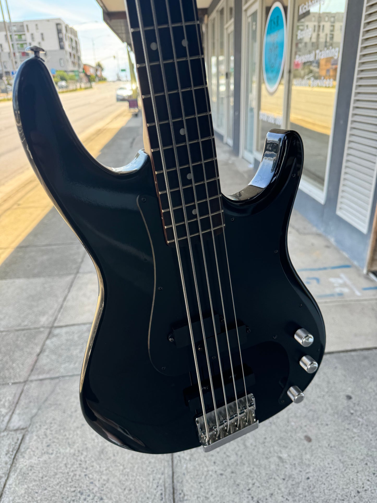 Samick PJ 5-String Electric Bass | Black