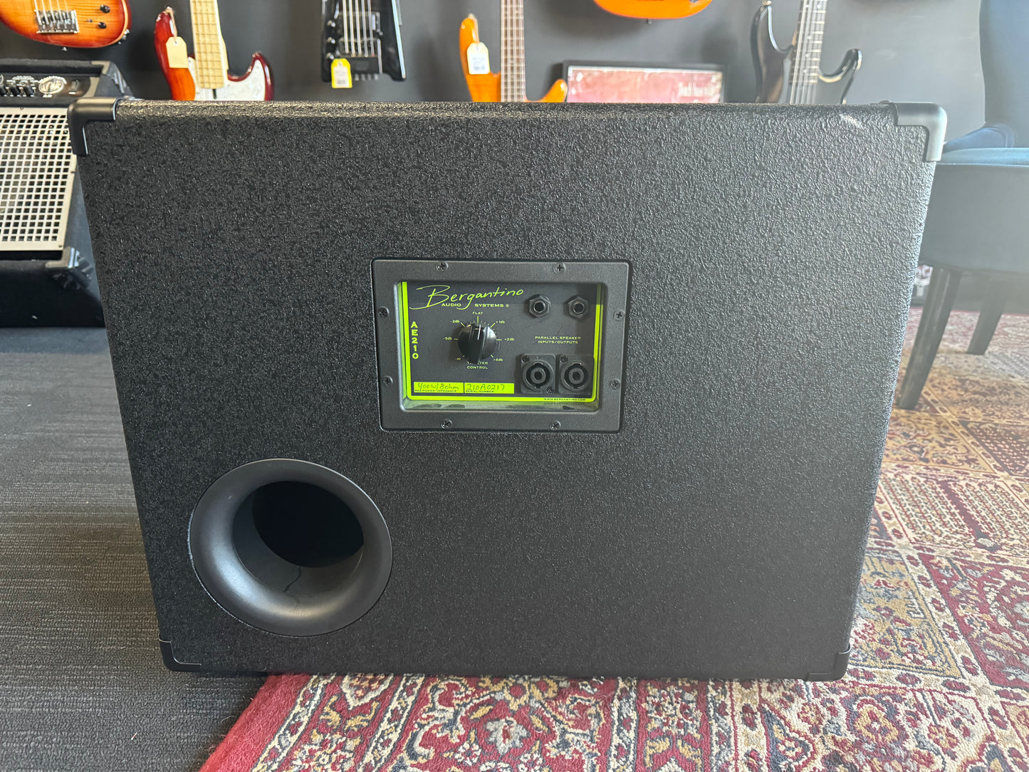 Bergantino AE210 Bass Speaker Cabinet | 400w 8Ω