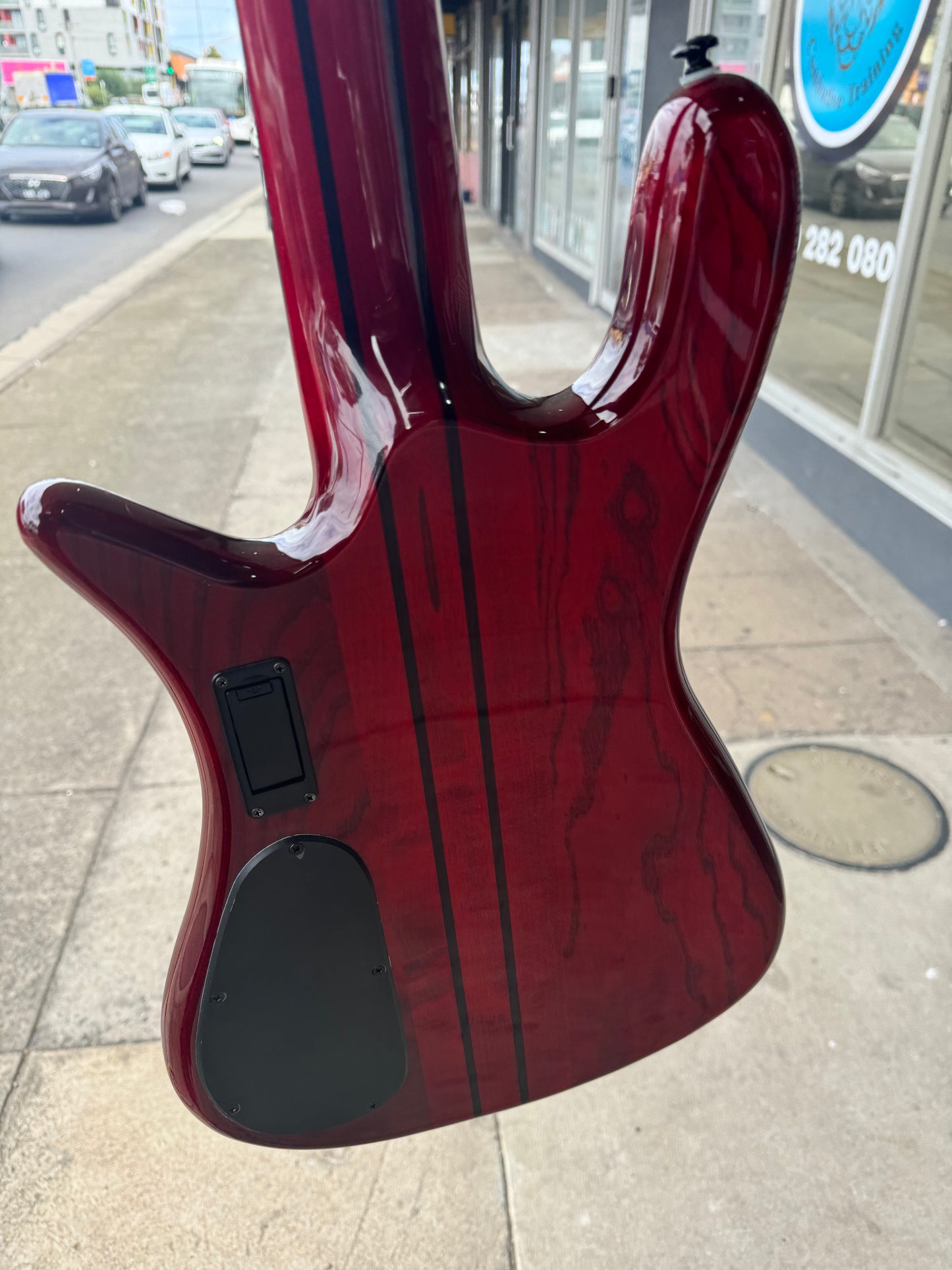 Spector NS Dimension 5 Multiscale Bass | Inferno Red