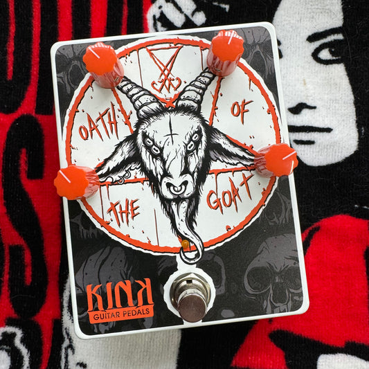 Kink Guitar Pedals | Oath of the Goat Overdrive/Distortion Pedal