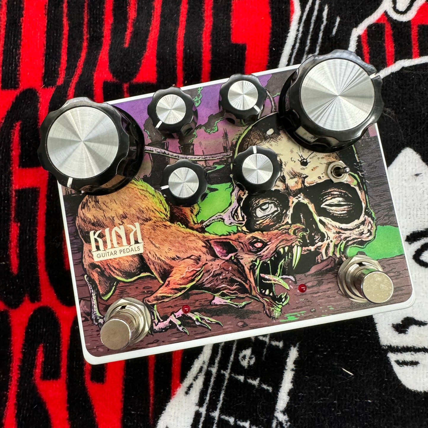 Kink Guitar Pedals Russian Plague Fuzz/Overdrive/Distortion Pedal