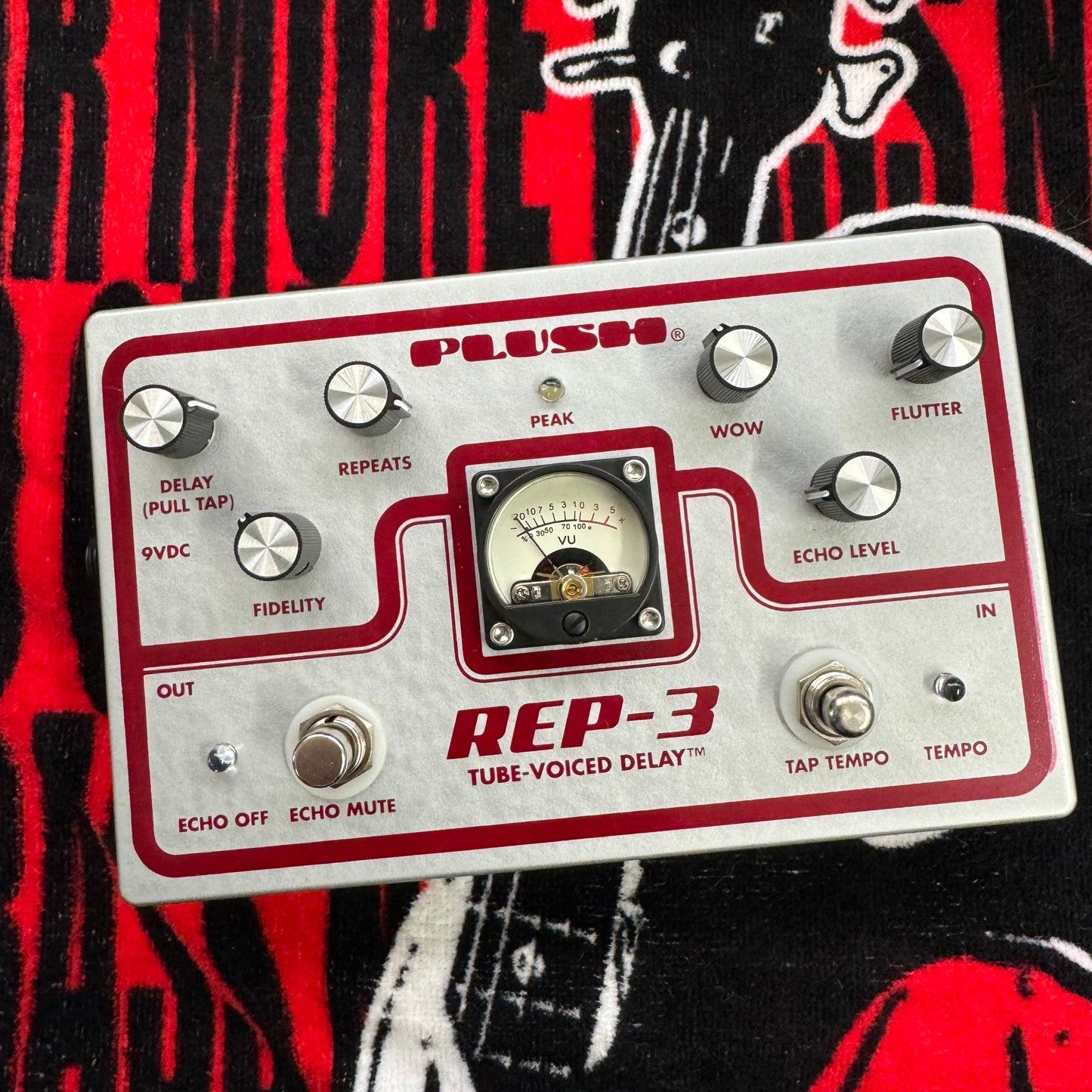 Plush REP-3 Tube Voice Delay Effects Pedal