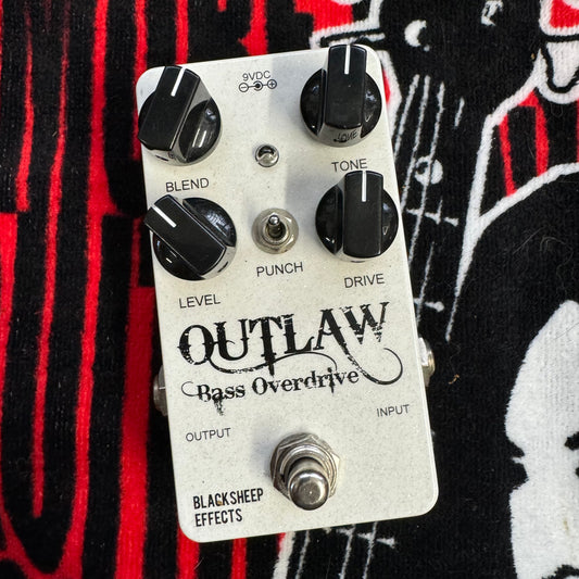 Black Sheep Effects Outlaw Bass Overdrive