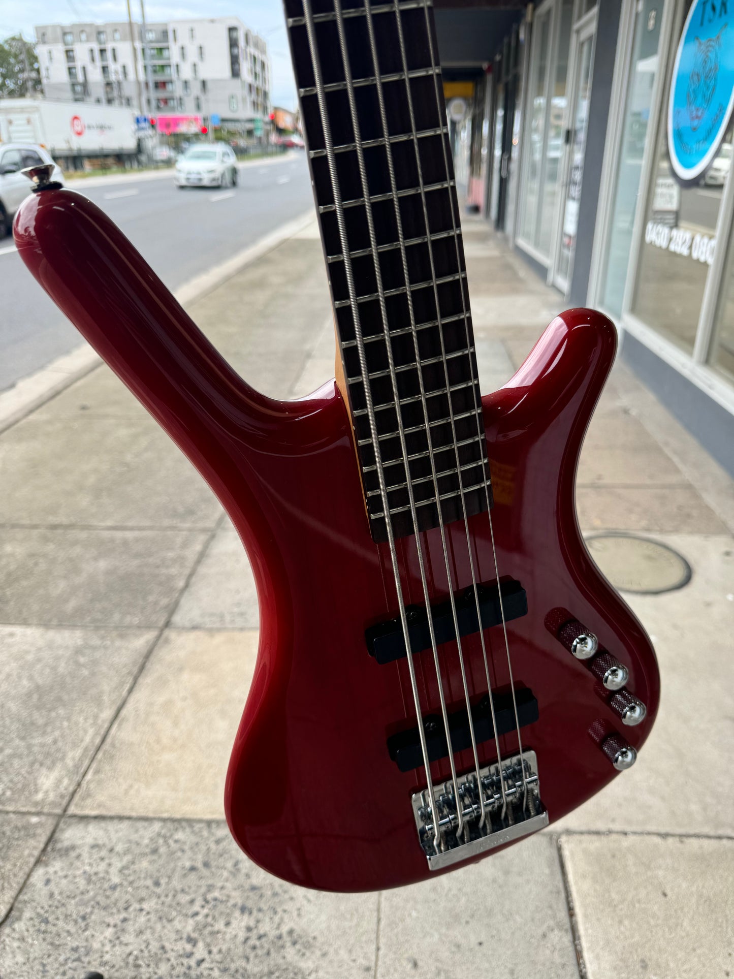 Warwick RB Corvette Standard 5-String | Red