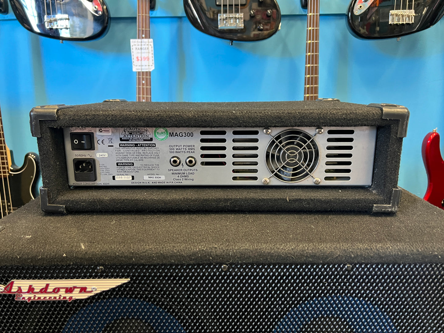 Ashdown Mag 300 EVO II Bass Amplifier