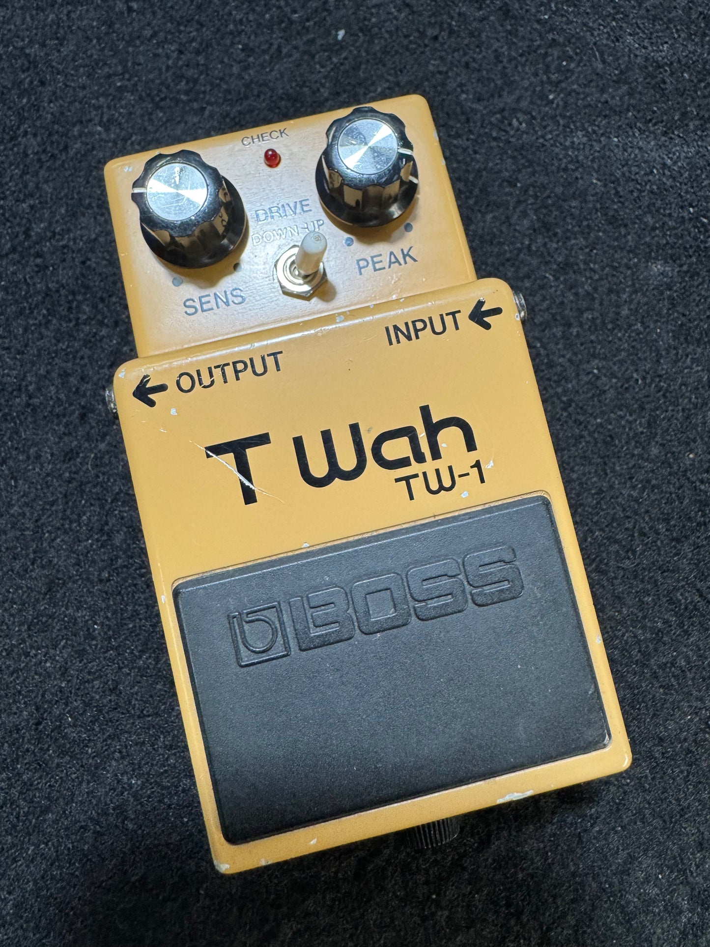 Boss TW-1 T Wah Pedal | Black label