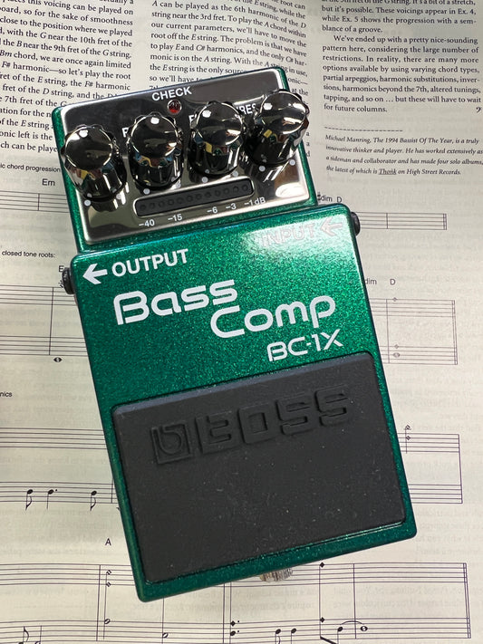 Boss BC-1X Bass Comp Effects Pedal