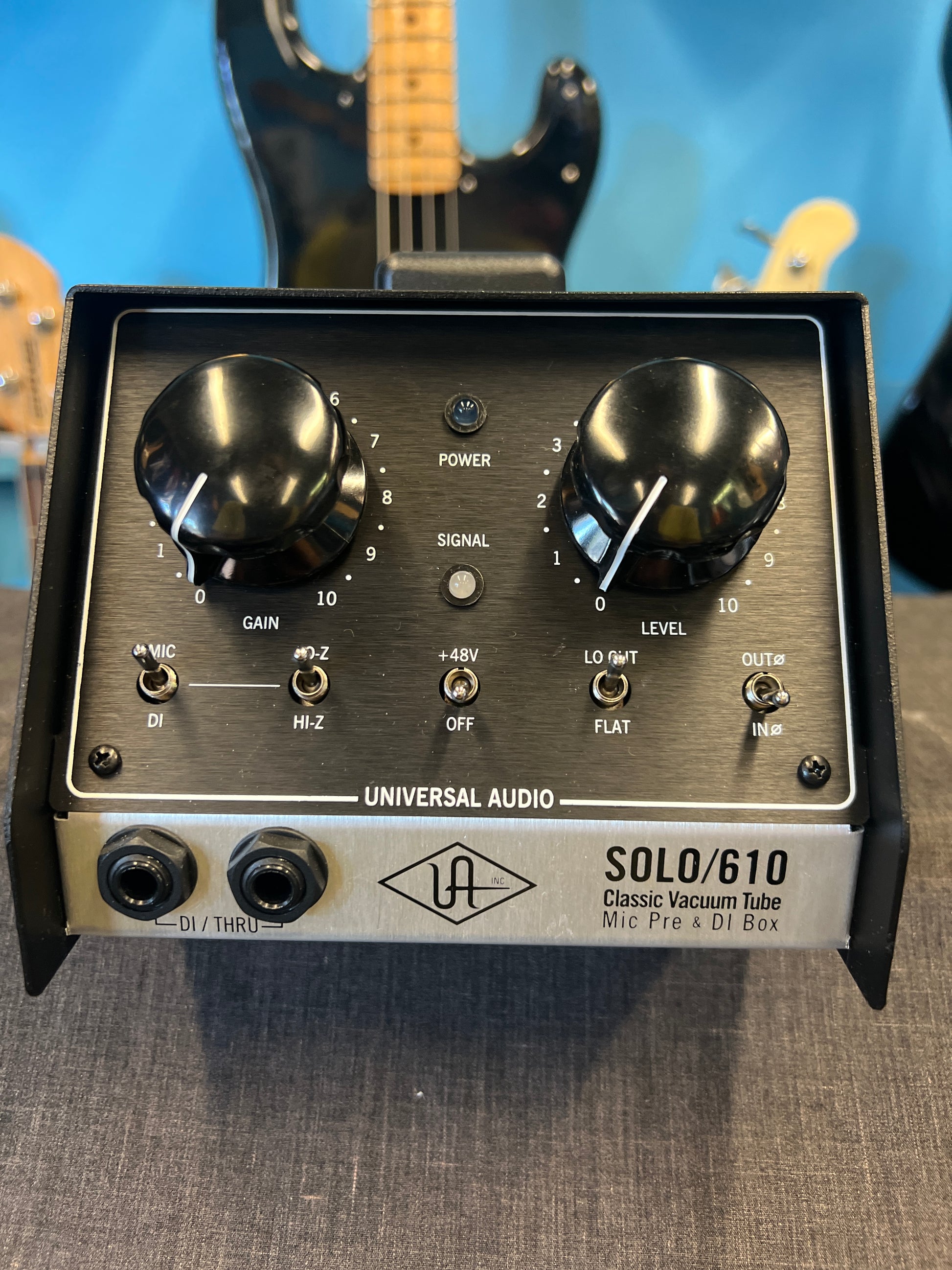 Universal Audio Solo/610 Classic Vacuum Tube Mic Pre & DI Box