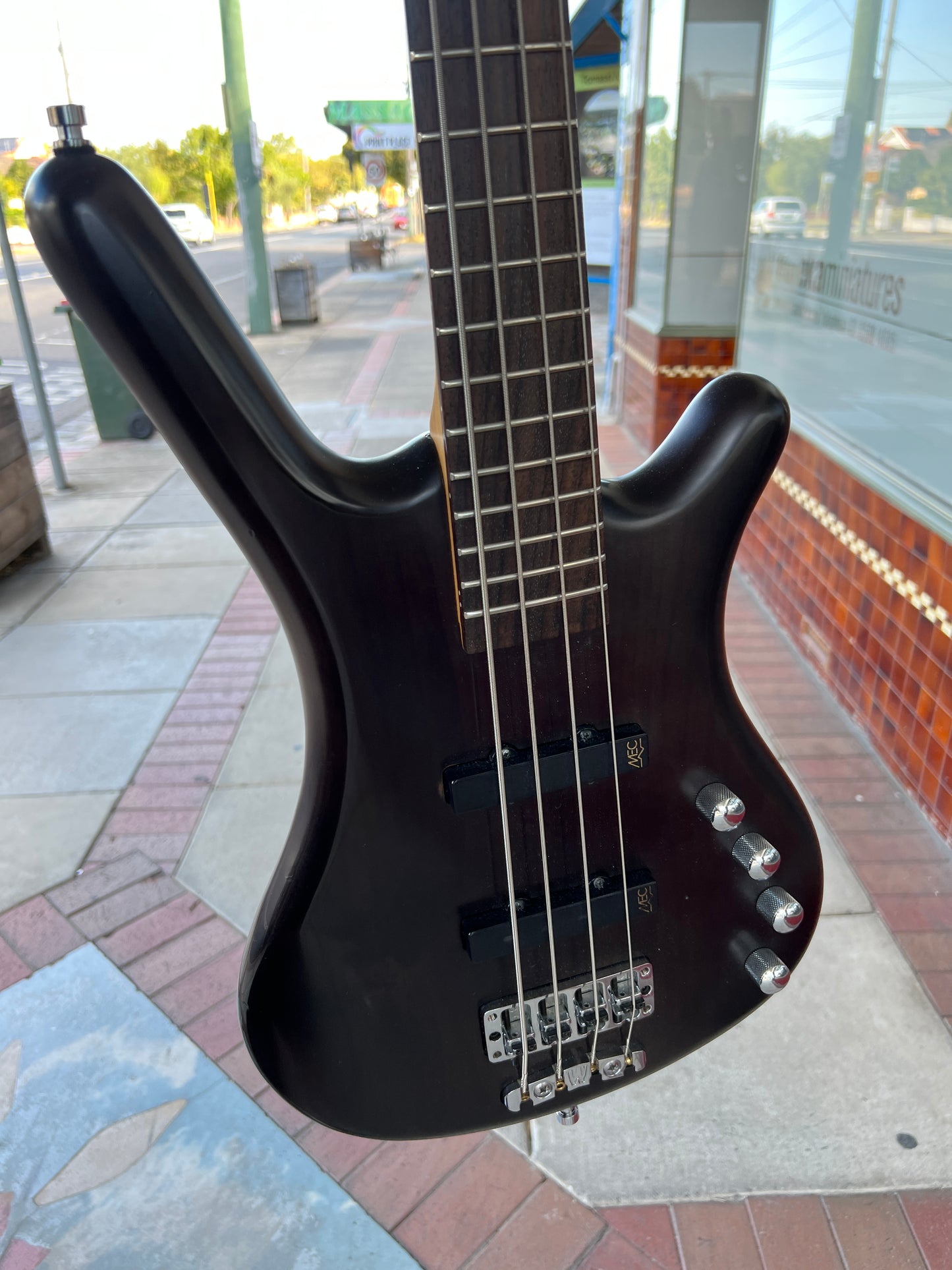 Warwick RB Corvette Standard Electric Bass Guitar | Black