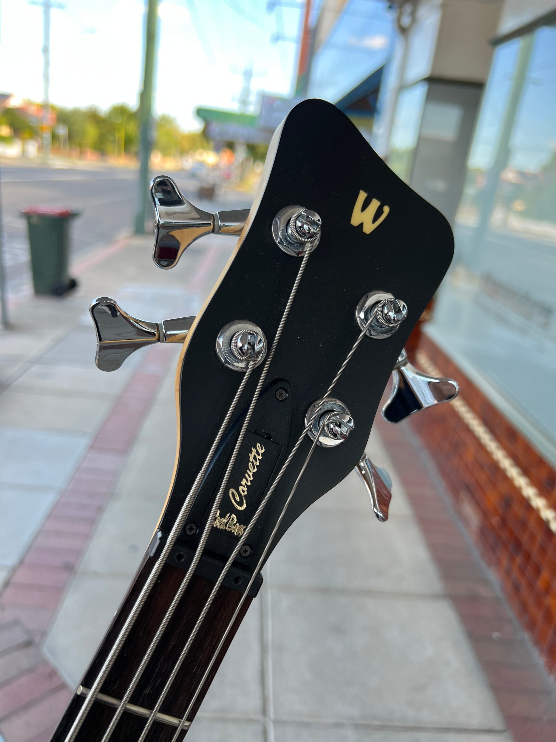 Warwick RB Corvette Standard Electric Bass Guitar | Black