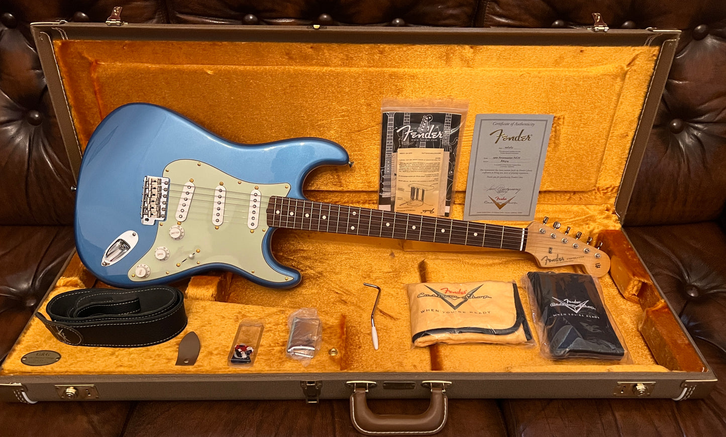 Fender Custom Shop 1960 Stratocaster NOS | 2015 | Lake Placid Blue