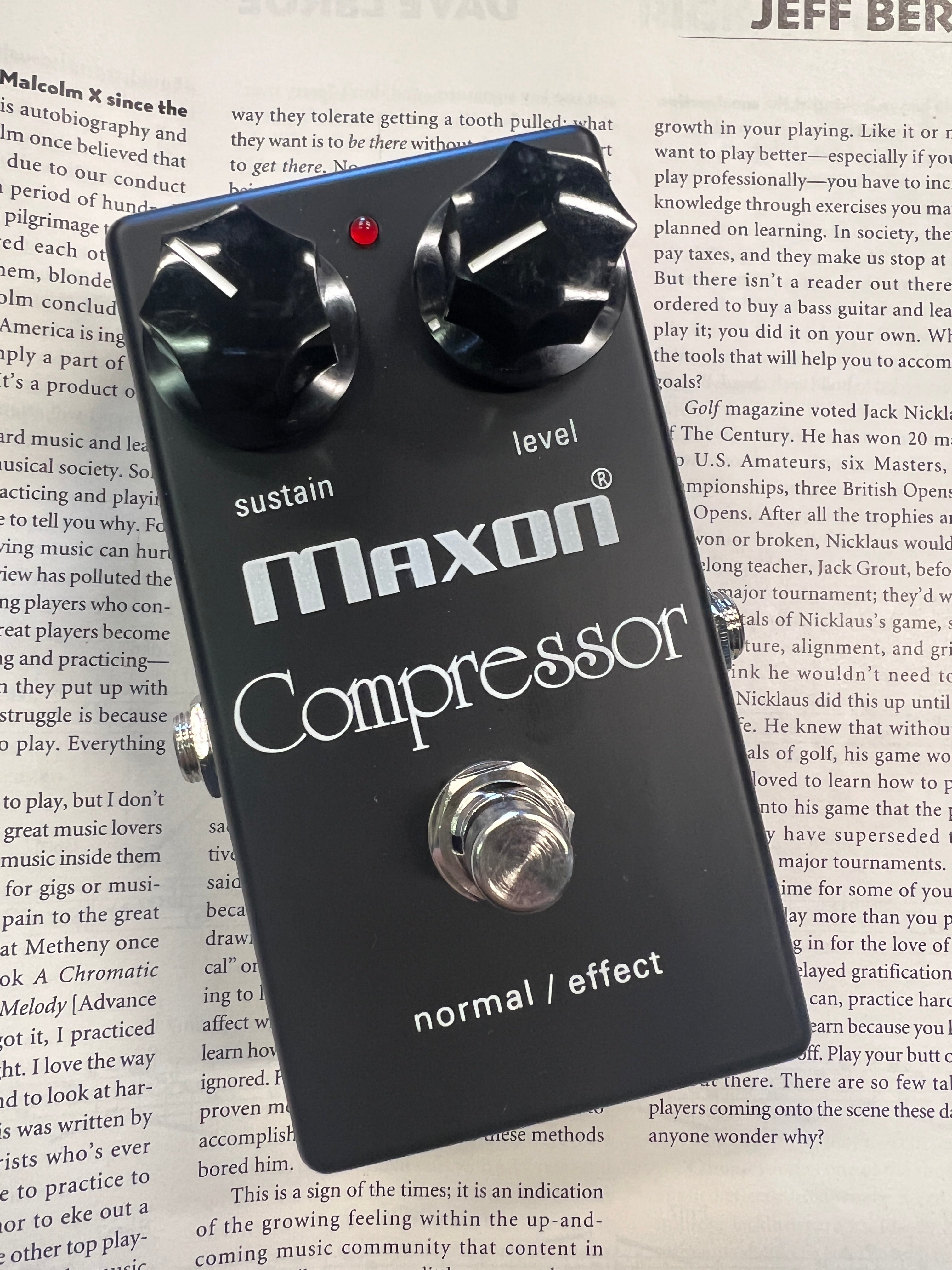 Maxon CP101 Reissue Compressor Pedal