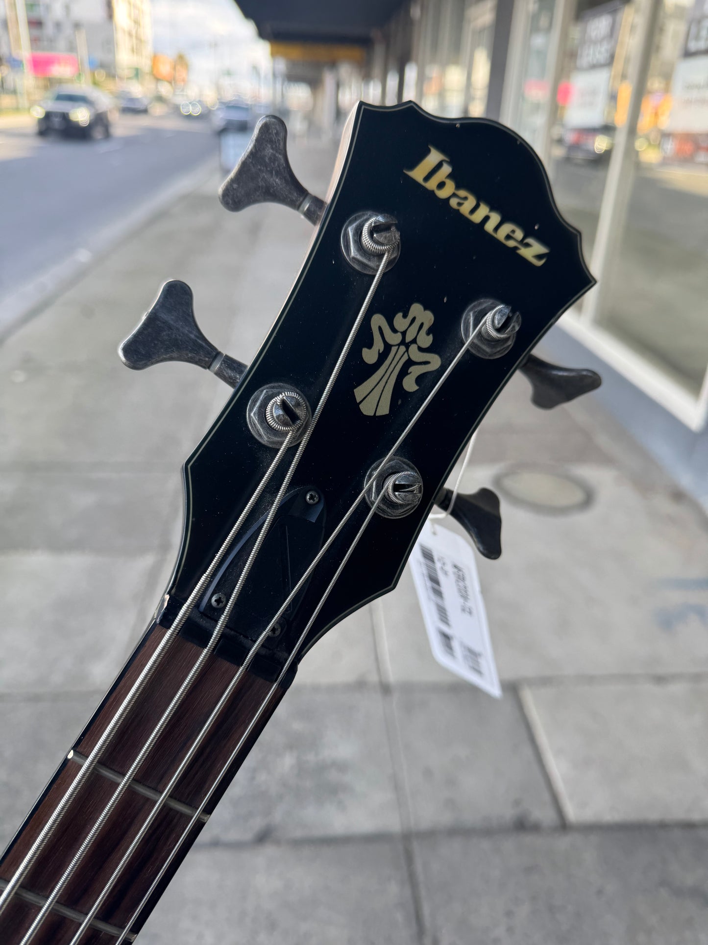 Ibanez AFBV200A Artcore Hollow Body 4-String Bass Guitar