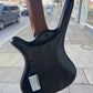 Warwick Corvette $$ 5-String Electric Bass Guitar | Trans Black