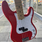 D Lakin P Bass 4-String Electric Bass | Red