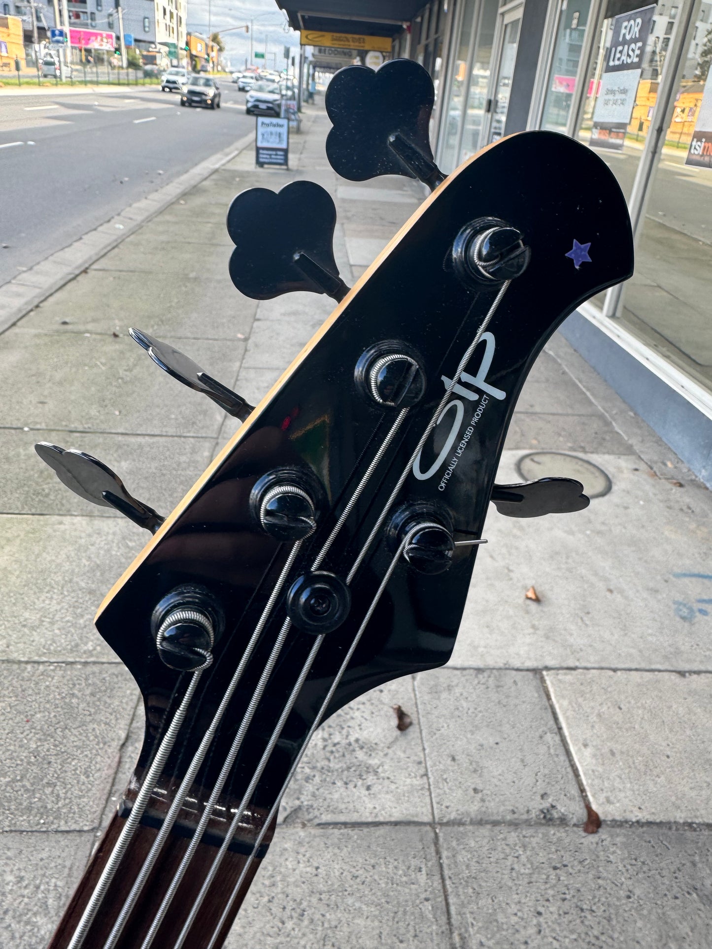 OLP Stingray 5-String Electric Bass Guitar | Black