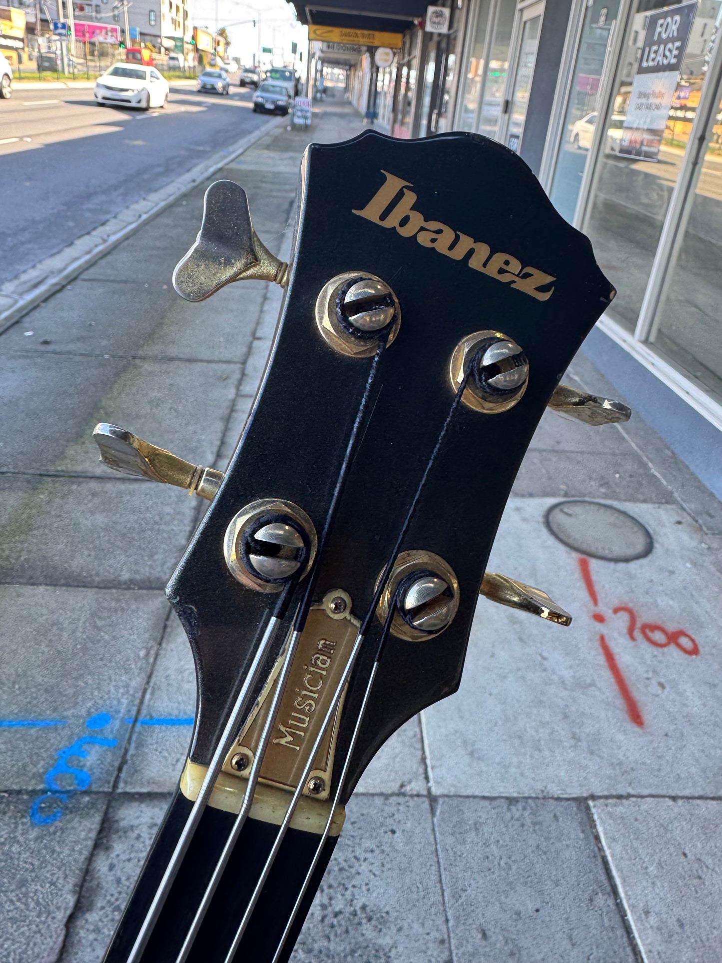 Ibanez Musican 4-String Electric Bass Guitar | 1983