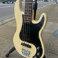 SX VTG Series Vintage PJ Style Bass Guitar | Vintage White