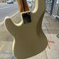 SX VTG Series Vintage PJ Style Bass Guitar | Vintage White