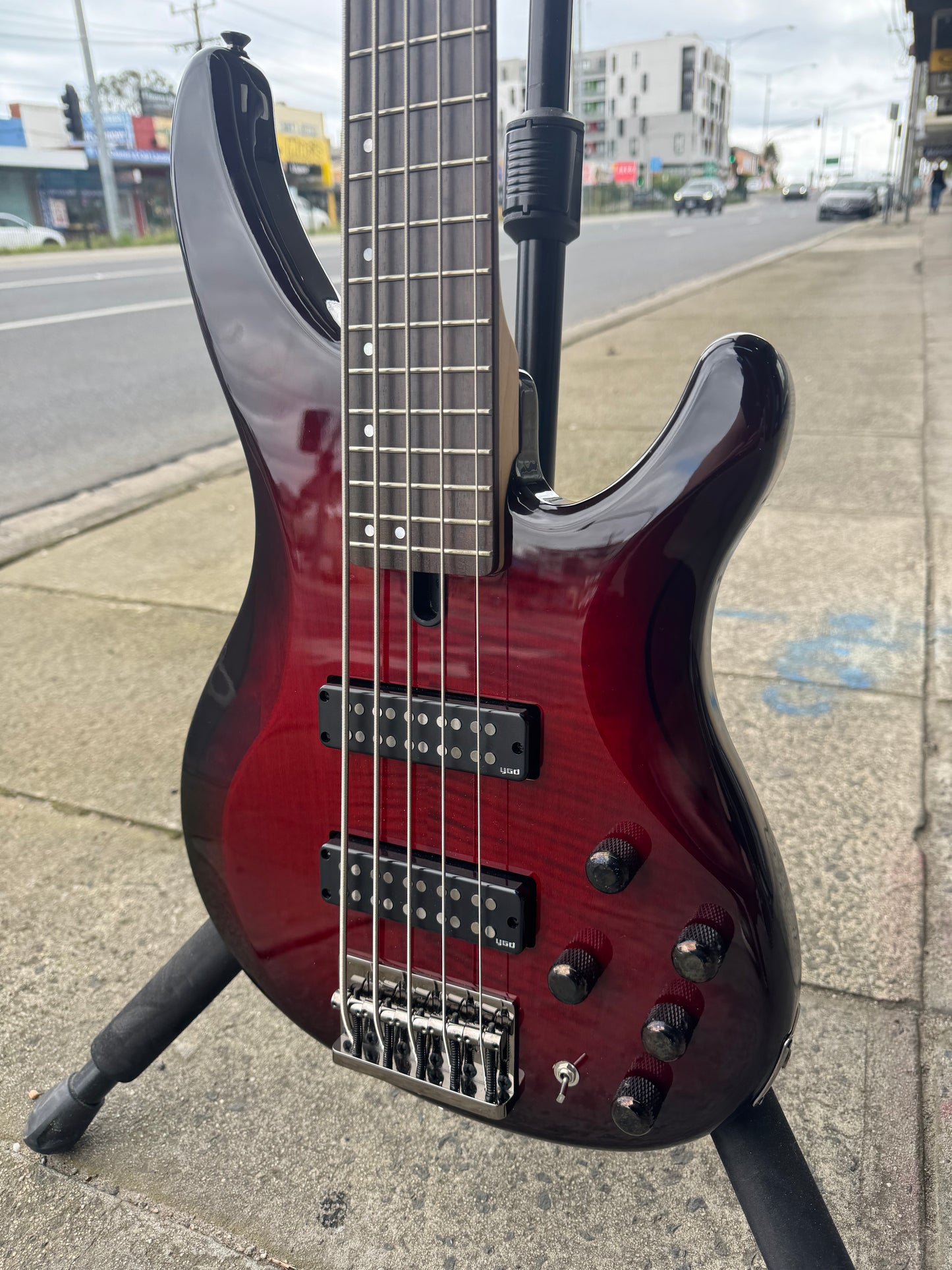 Yamaha TRBX605FM 5-String Electric Bass Guitar