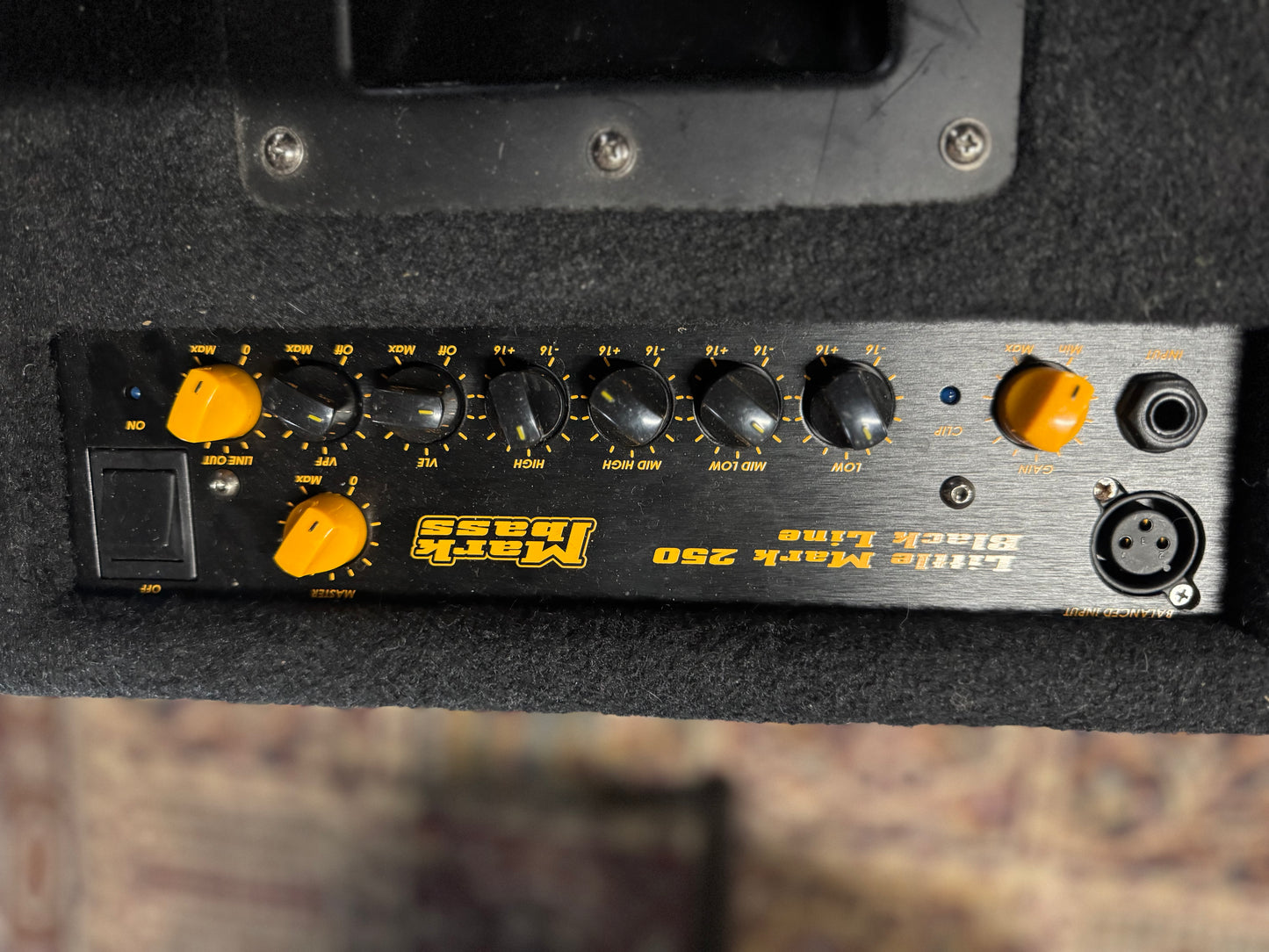 Markbass 151 Little Mark II 250 Blackline 1x15" Bass Combo Amplifier