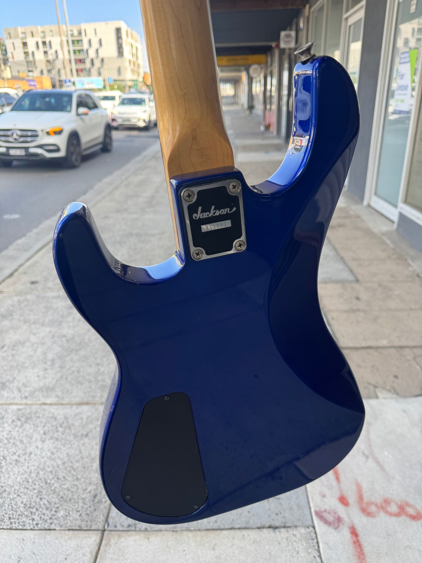 Jackson Pro PJ 4- String Electric Bass | Blue