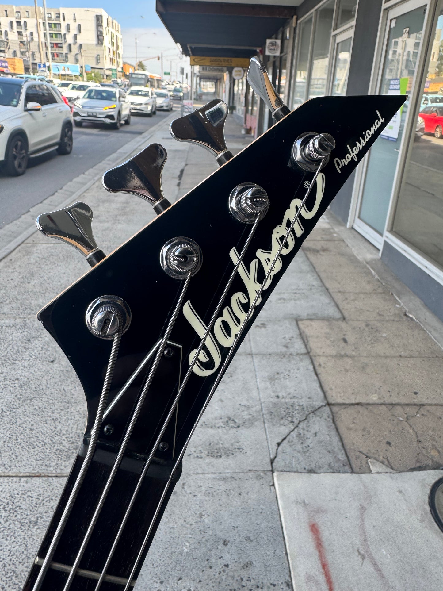 Jackson Pro PJ 4- String Electric Bass | Blue