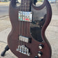 Gibson 120th Anniversary 2014 SG Bass - Worn Brown
