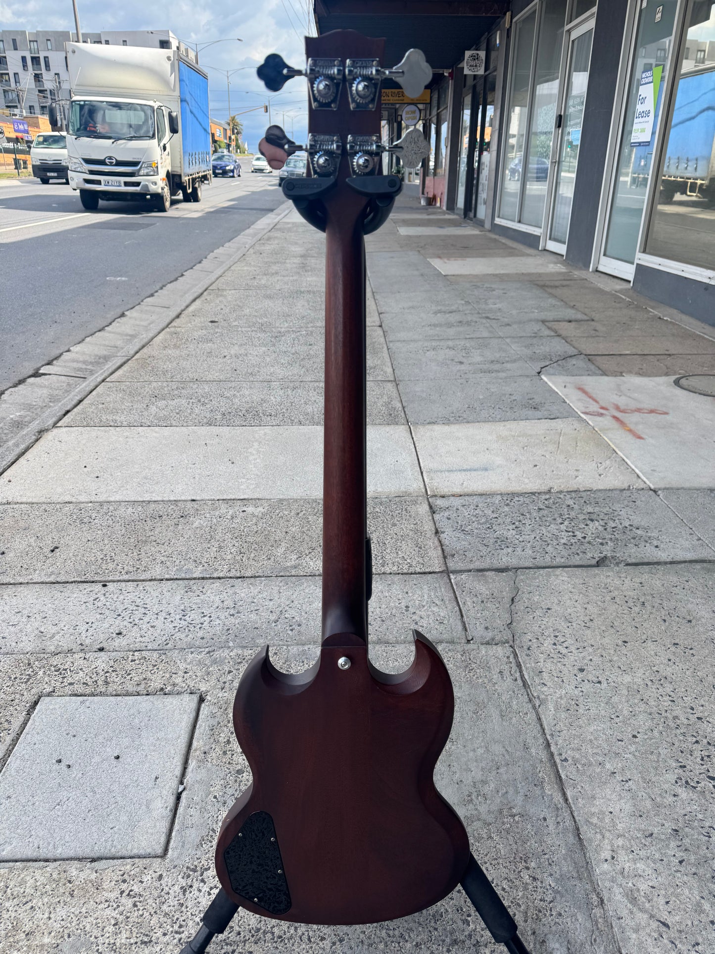 Gibson 120th Anniversary 2014 SG Bass - Worn Brown