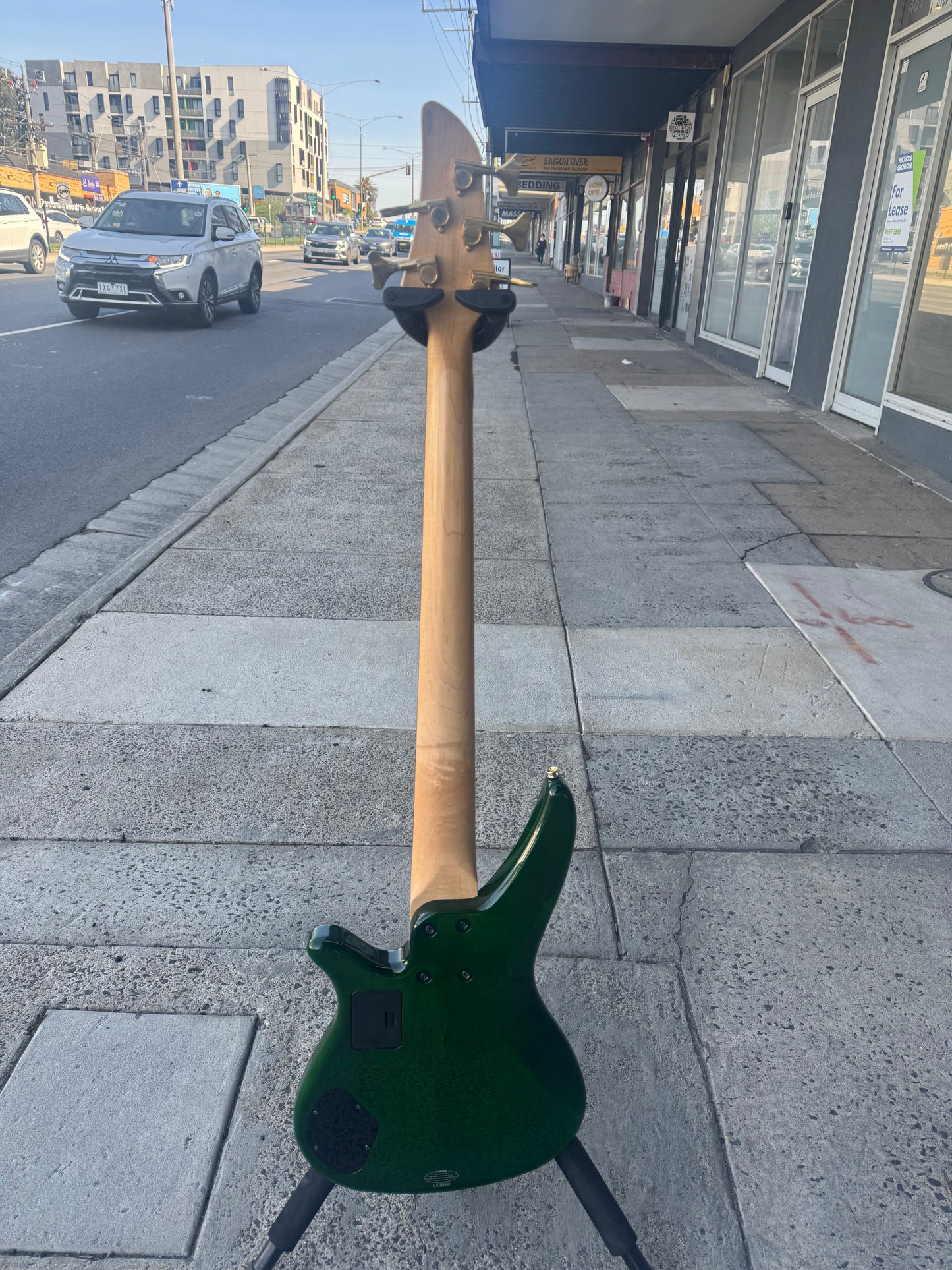Yamaha RBX765 5-String Electric Bass | Green