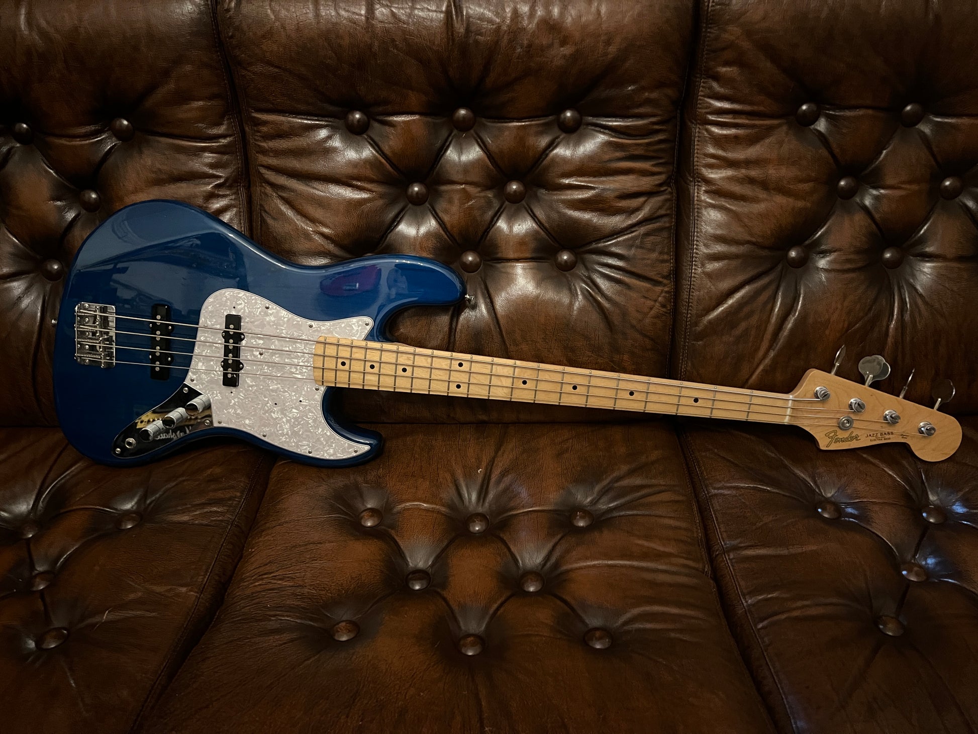 Fender MIJ Jazz Bass 4-String 2012 Model | Dark Blue