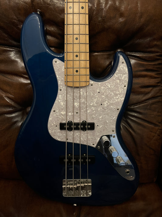 Fender MIJ Jazz Bass 4-String 2012 Model | Dark Blue