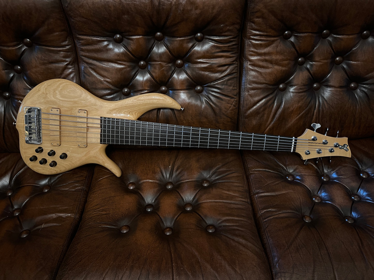 F Bass BN6 6-String Bass Guitar | Natural