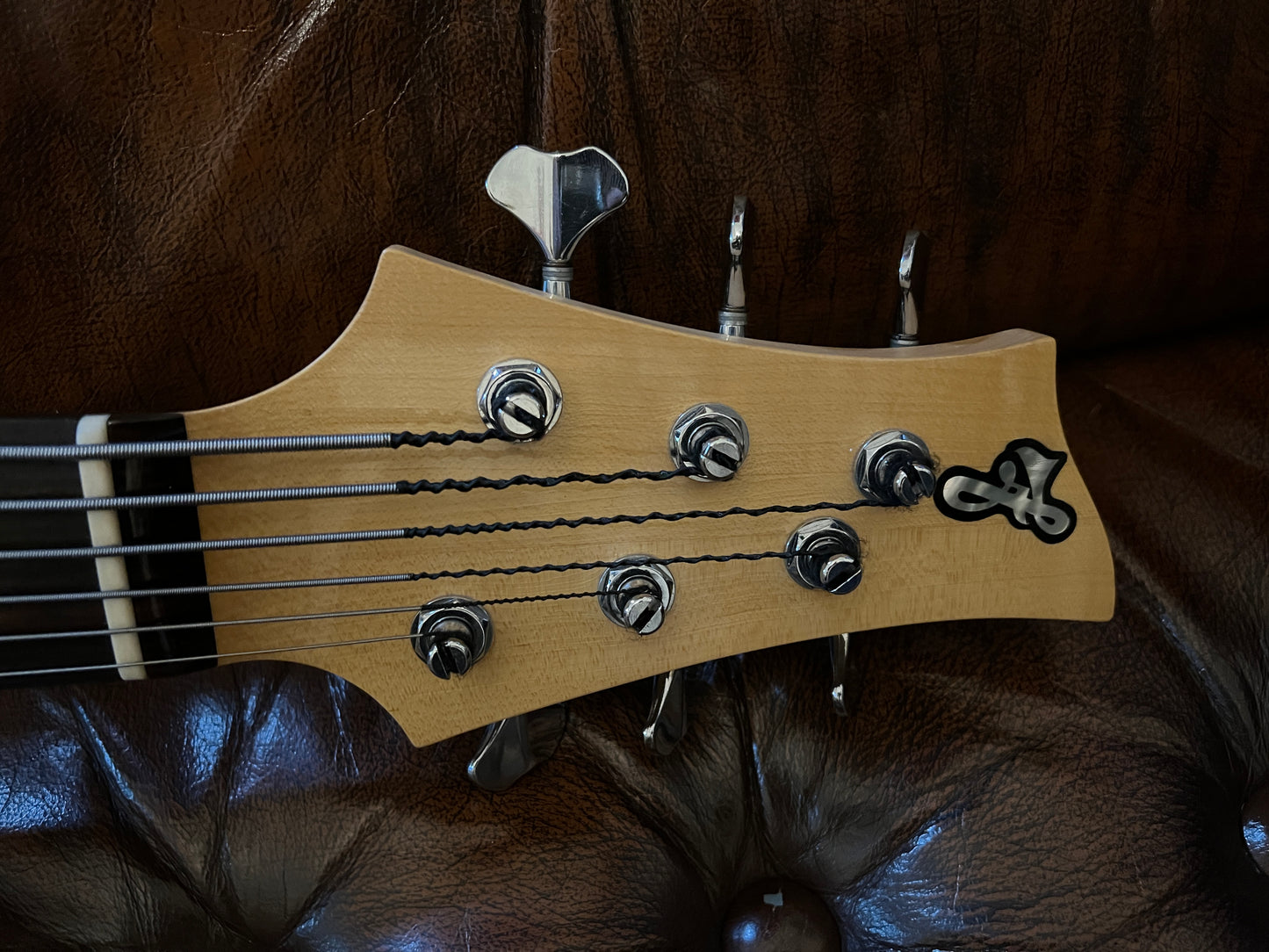 F Bass BN6 6-String Bass Guitar | Natural