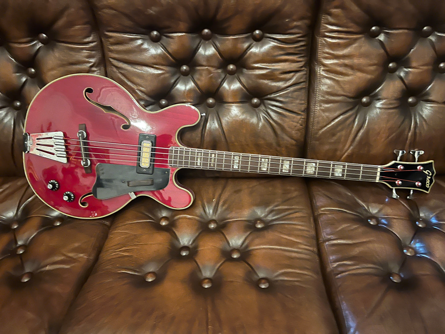 Greco EB135 Semi Hollow Bass Guitar | 1967-68