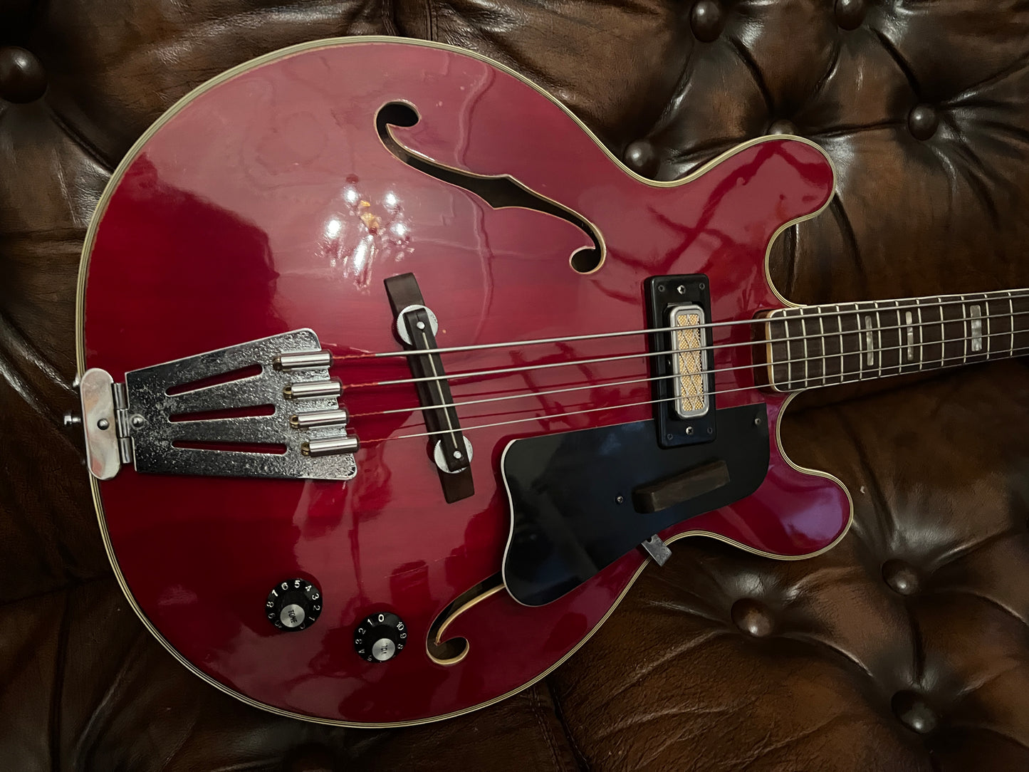 Greco EB135 Semi Hollow Bass Guitar | 1967-68