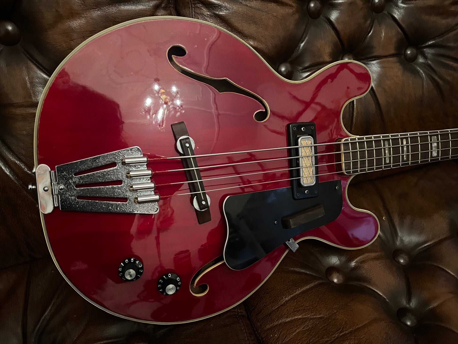 Greco EB135 Semi Hollow Bass Guitar | 1967-68