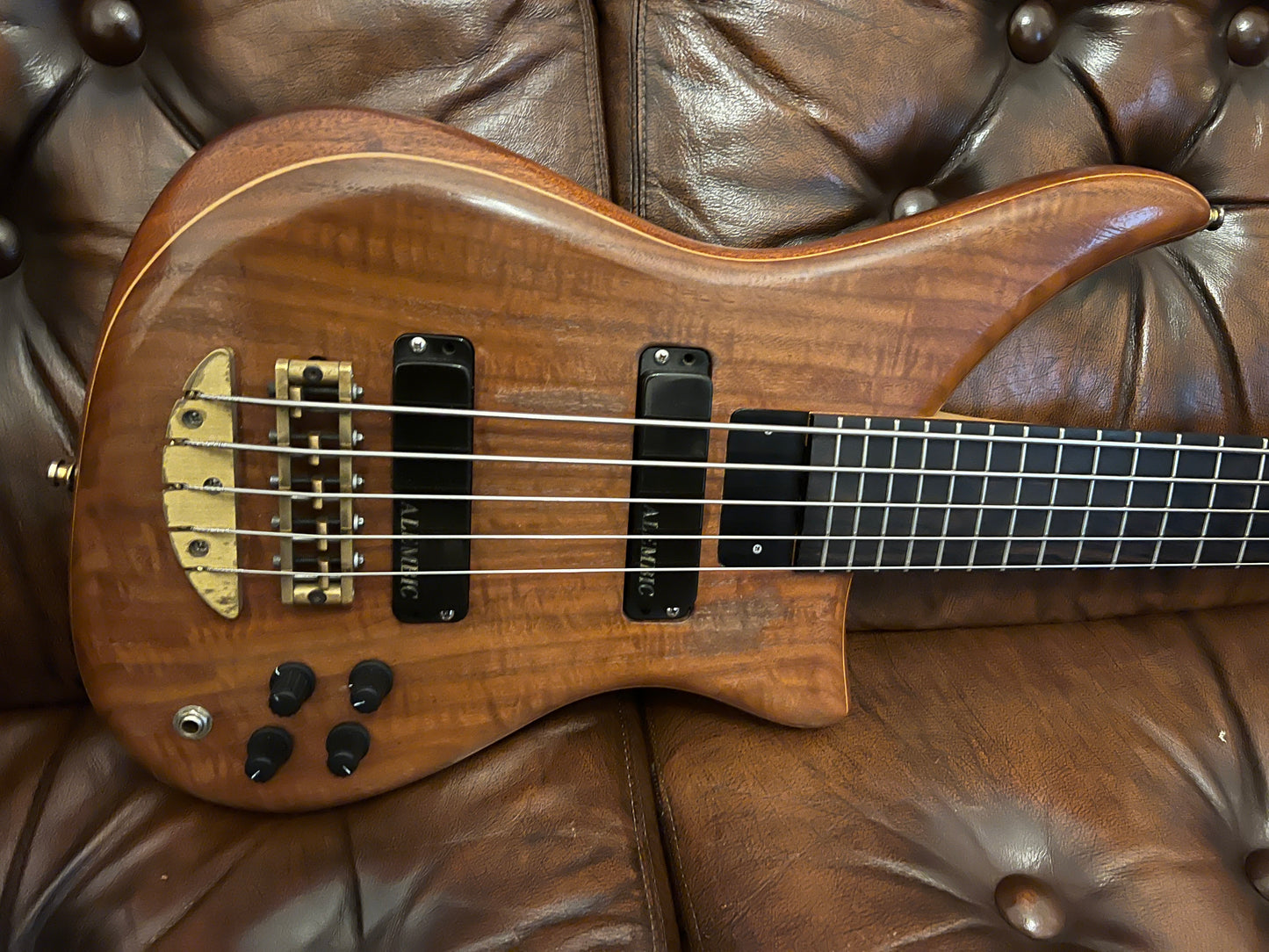 Alembic Epic Electric Bass Guitar 1993 model | 5-String | Walnut