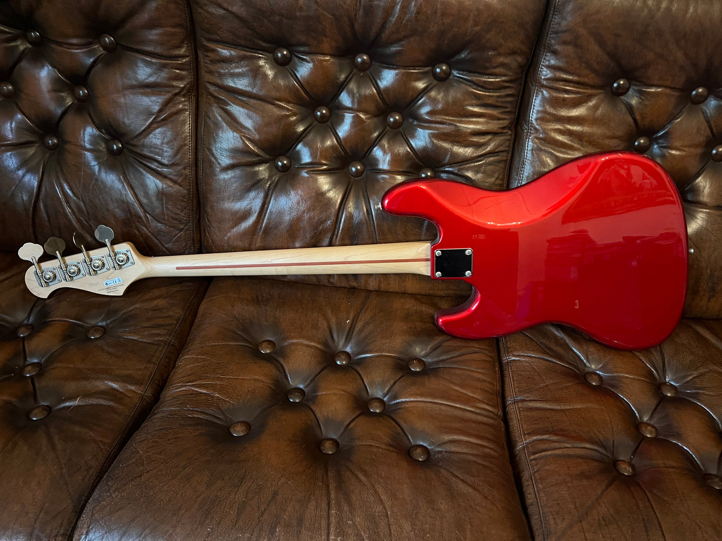 FGN Jazz 4-String Electric Bass MIJ | Red