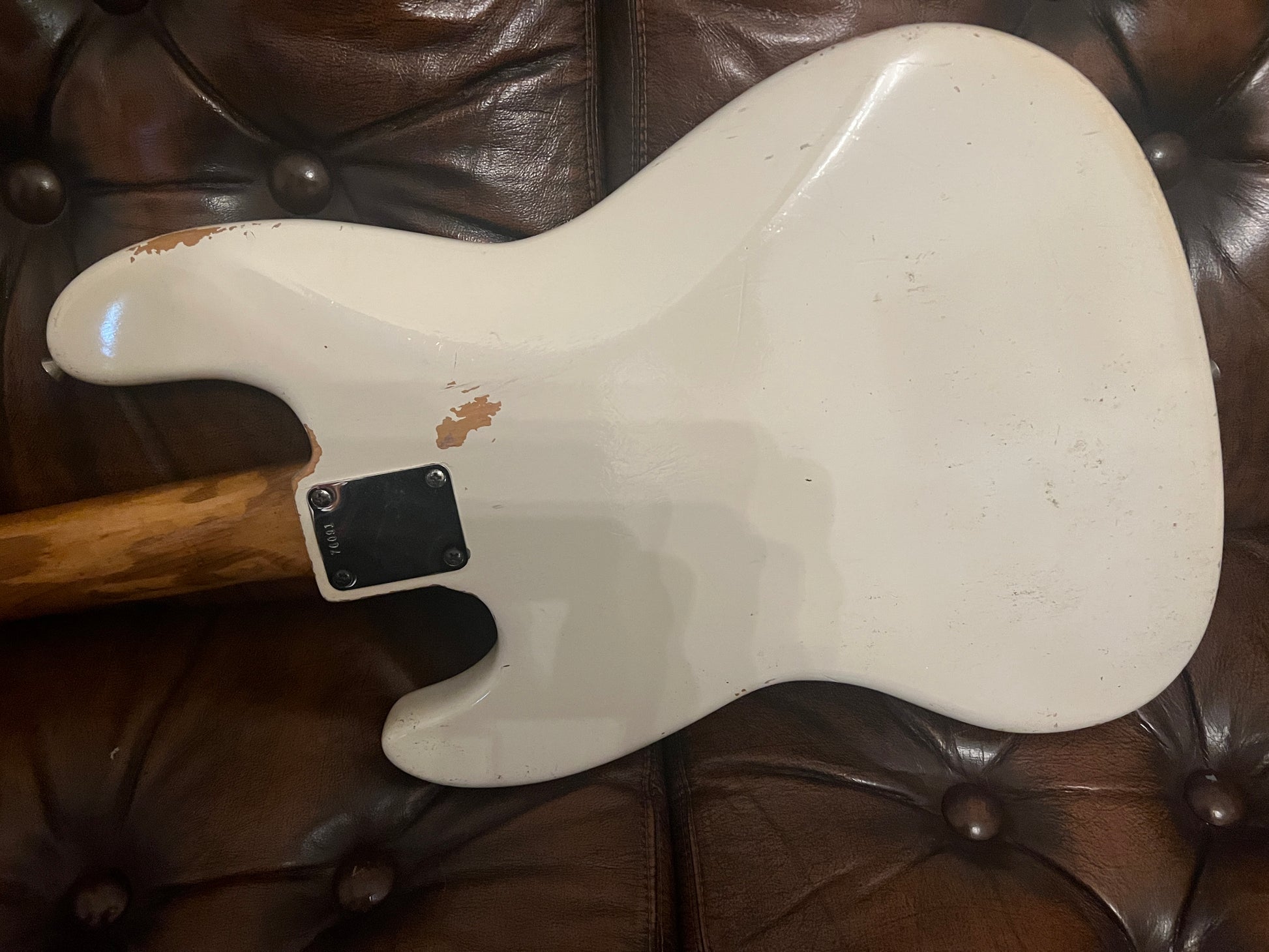 Fender Jazz Bass 1962 pre-CBS, (Refinished Olympic White)