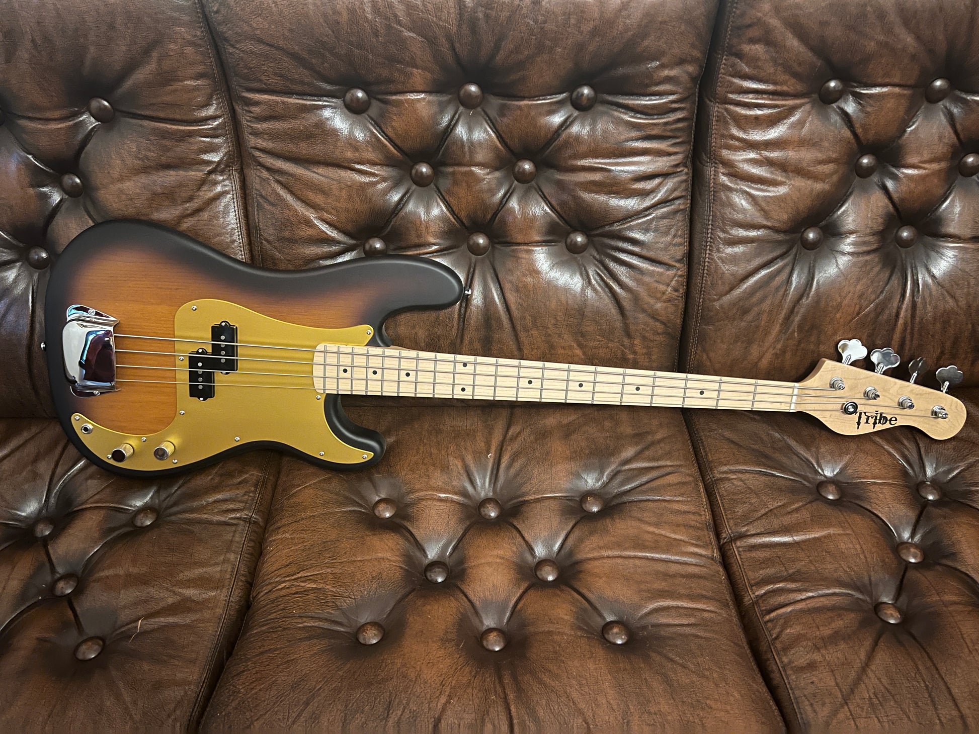 Tribe Spike 4-String P Bass | Tobacco Burst